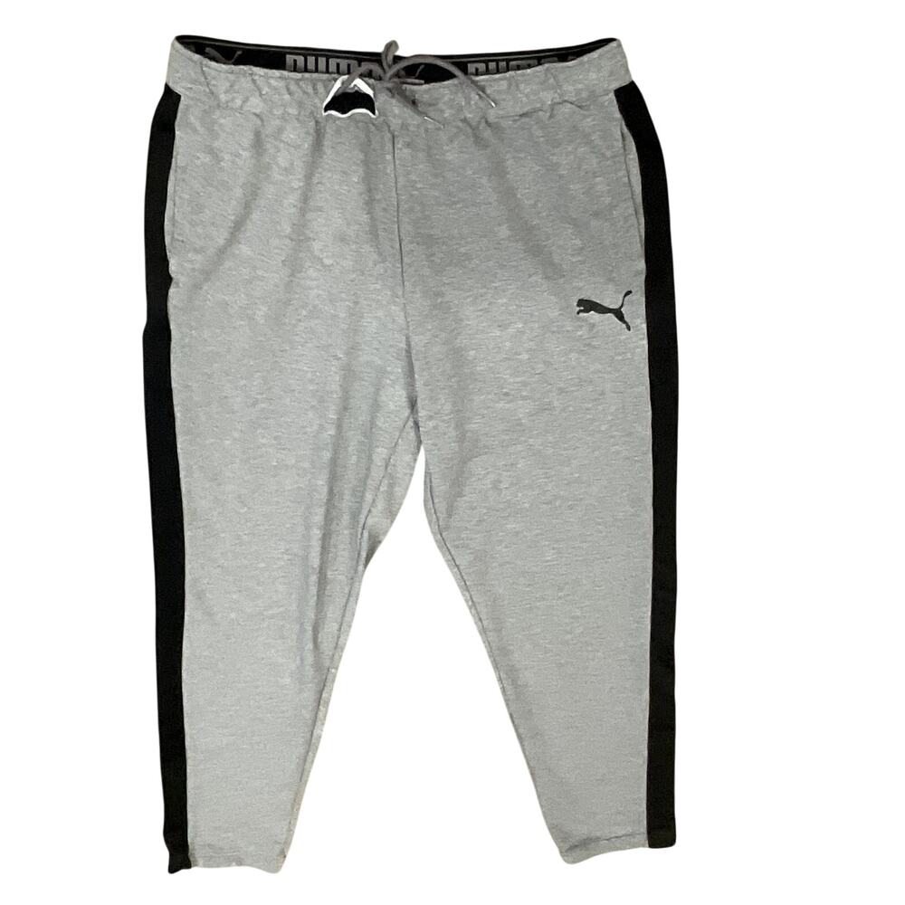 Puma Sweatpants Men’s Large Gray Stretchlite Training Active